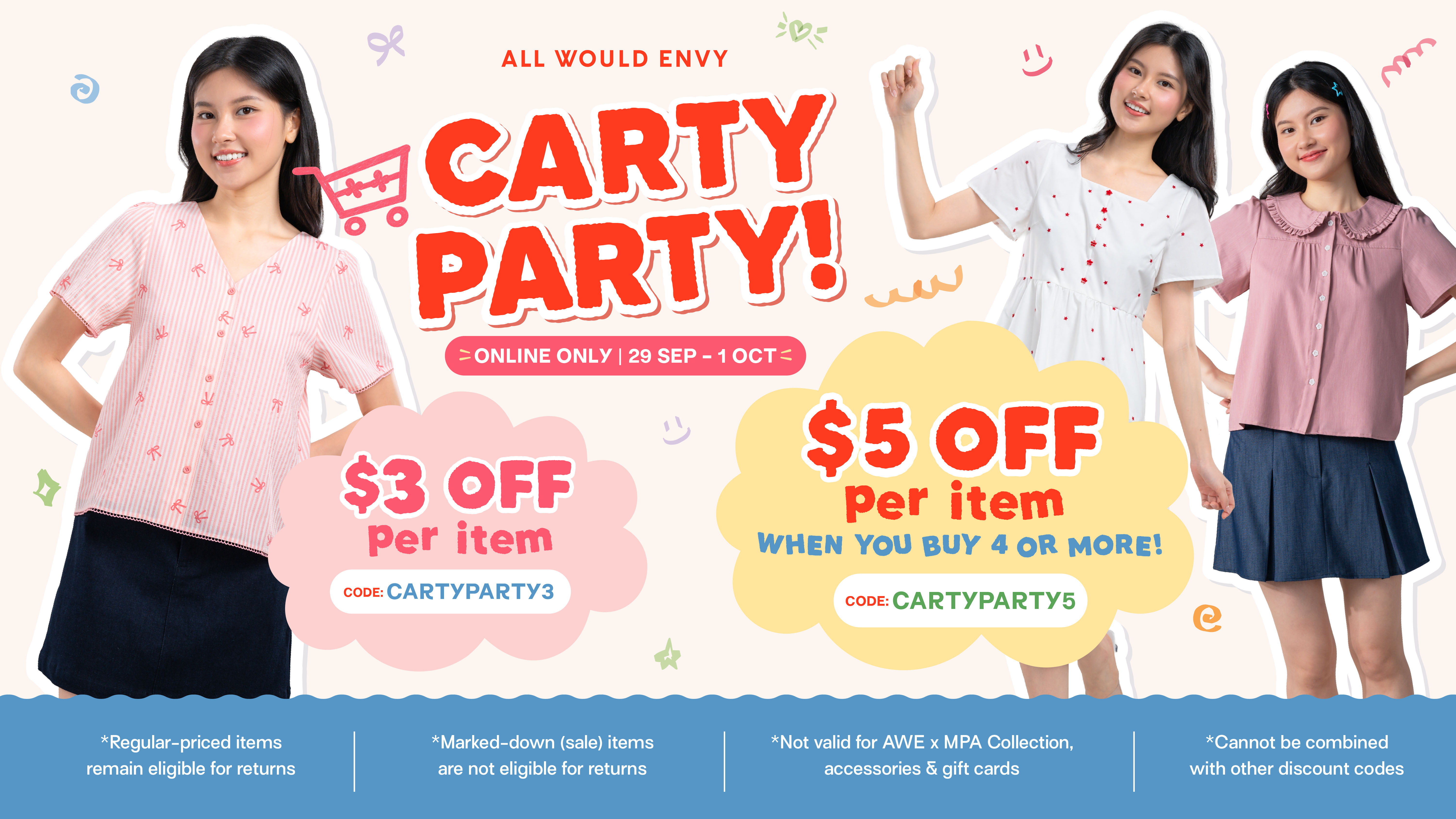 CARTY PARTY ONLINE PROMO 2026