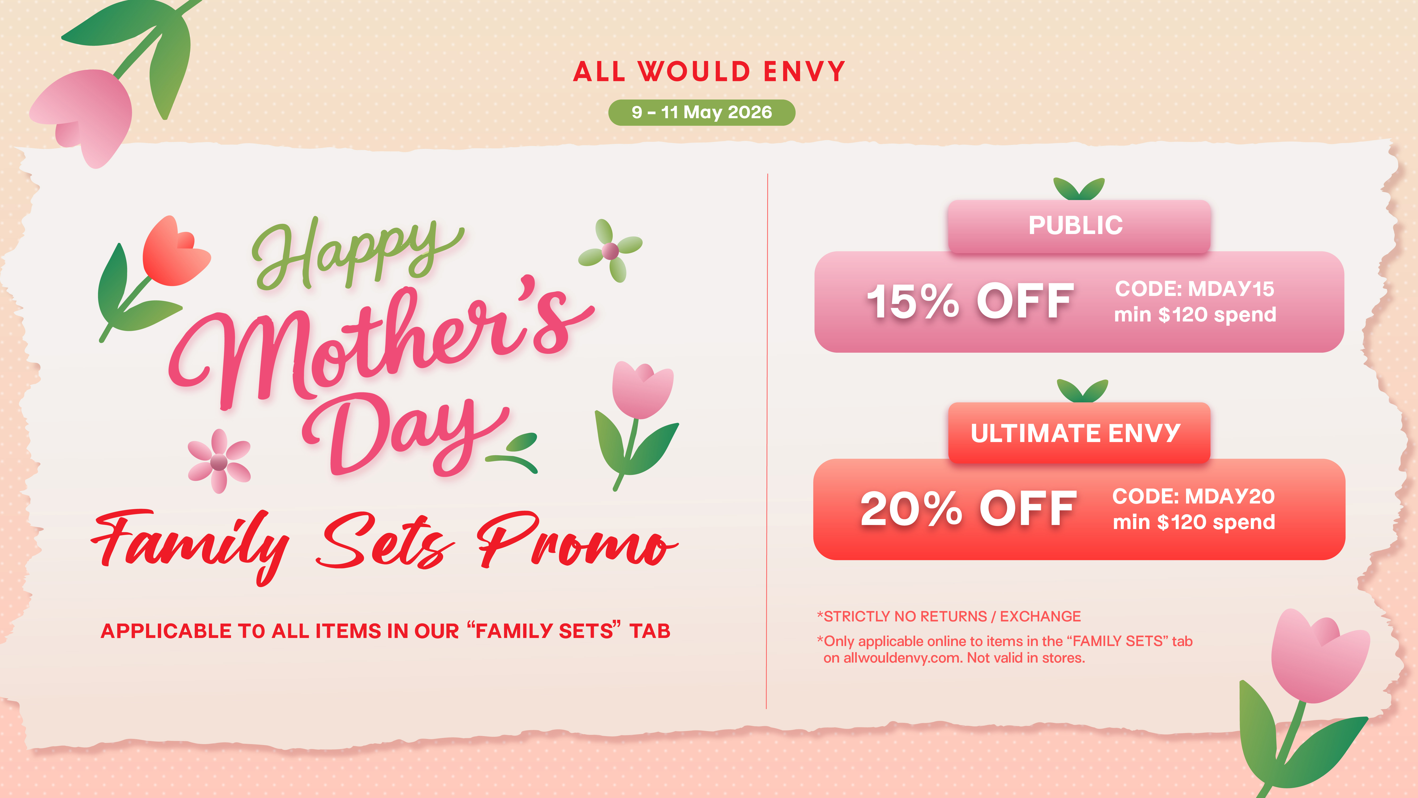 Mother's Day Promo