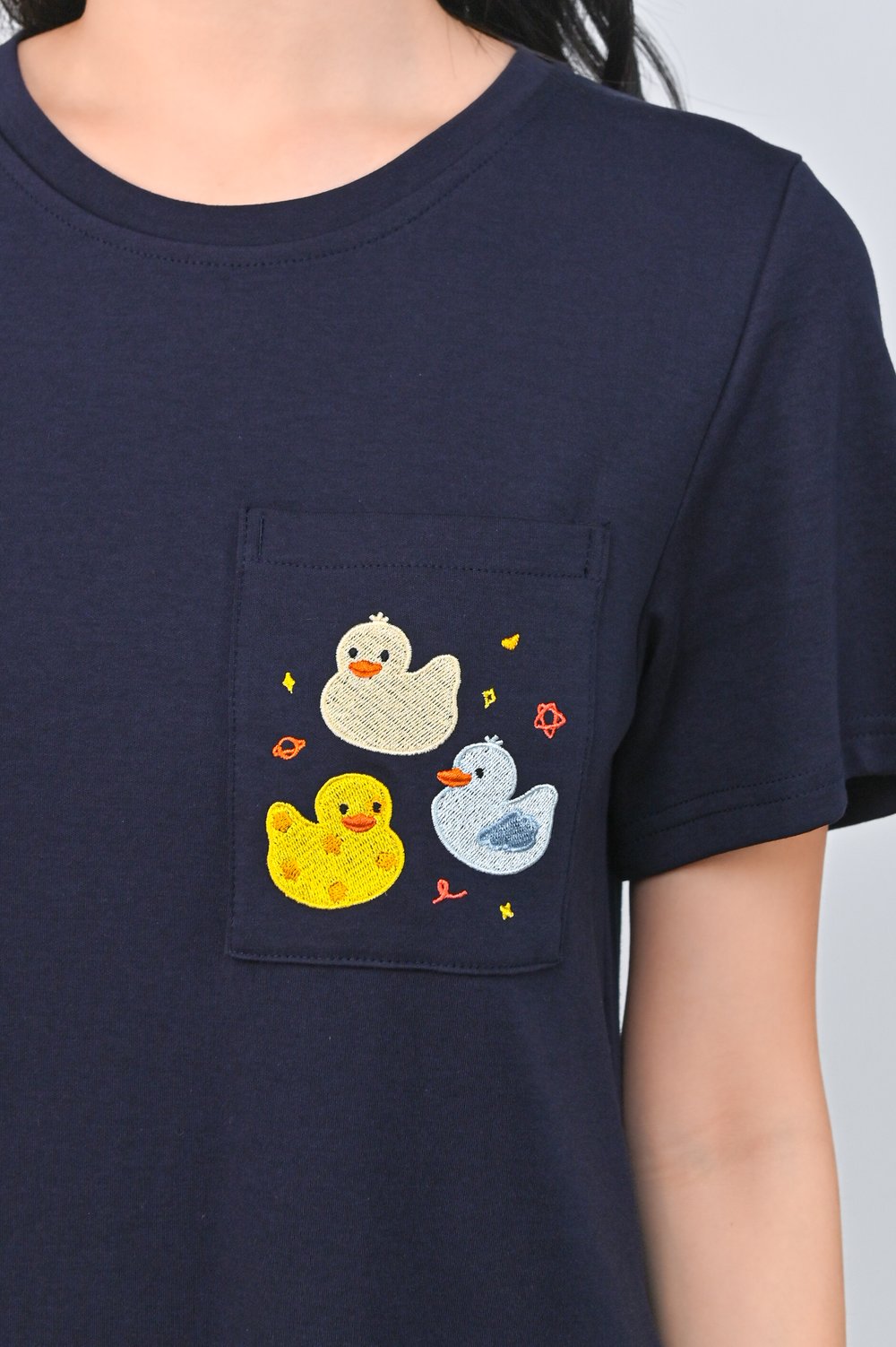 RUBBER DUCKIE NAVY TEE DRESS