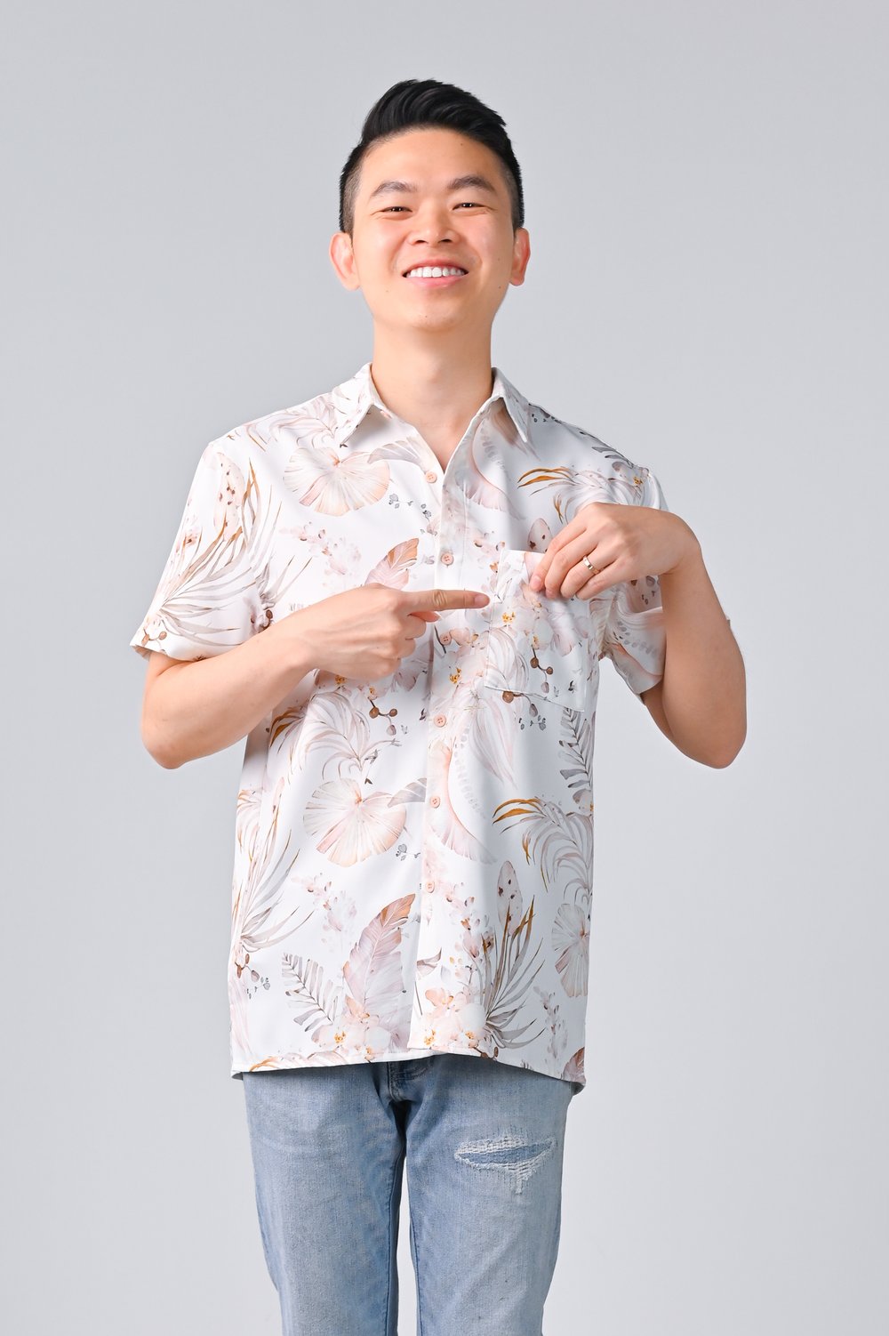 PINK VALENTINE MEN’S SHIRT