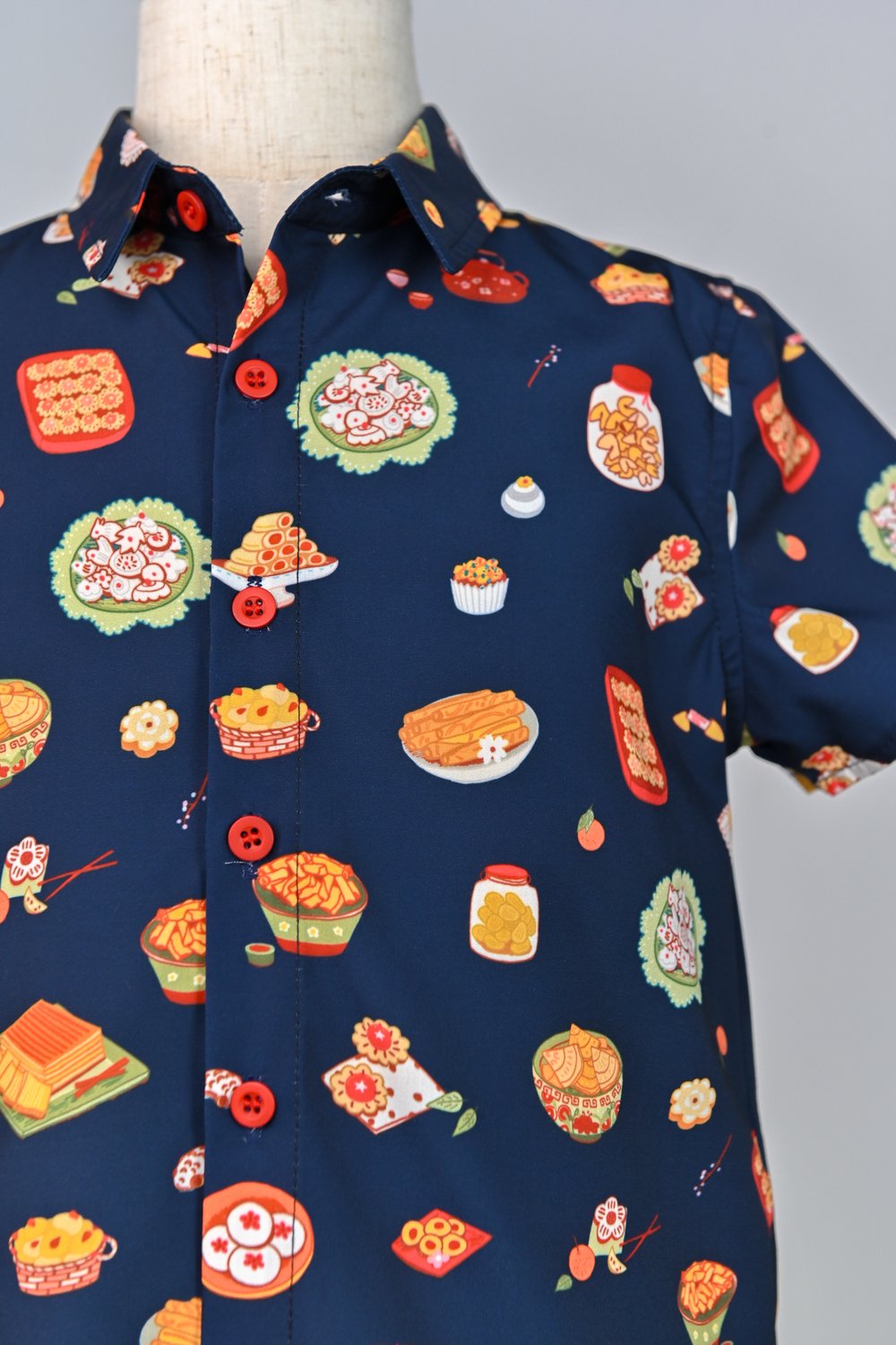 CNY SNACKS NAVY KIDS’ SHIRT