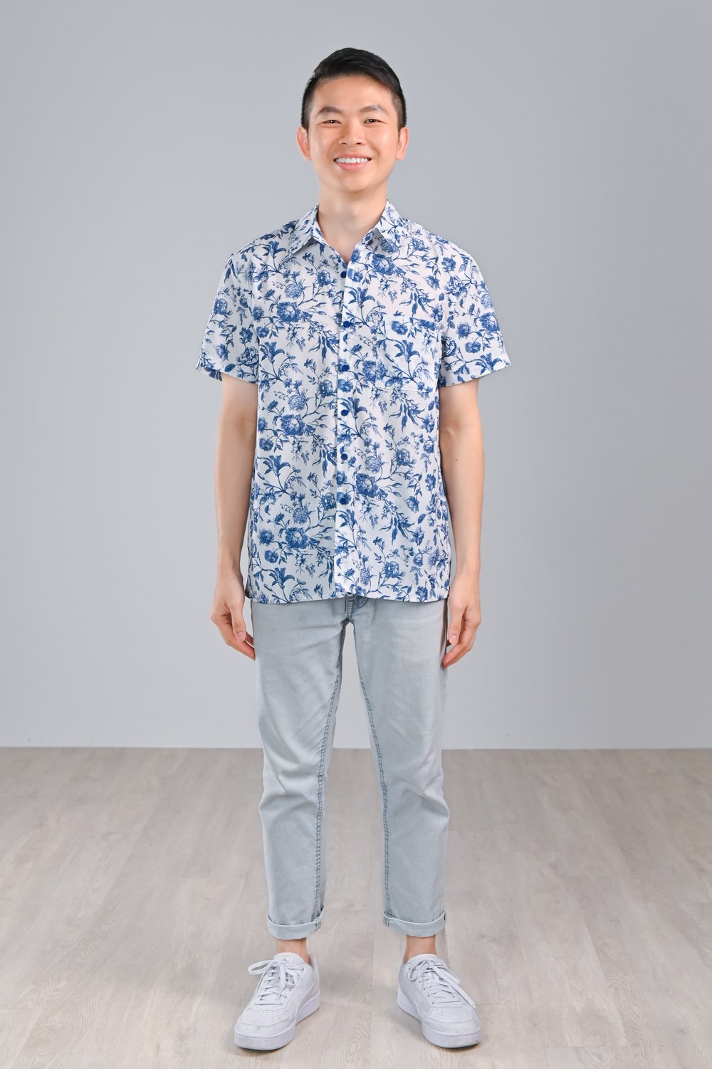 ANTIQUE TOILE MEN’S SHIRT