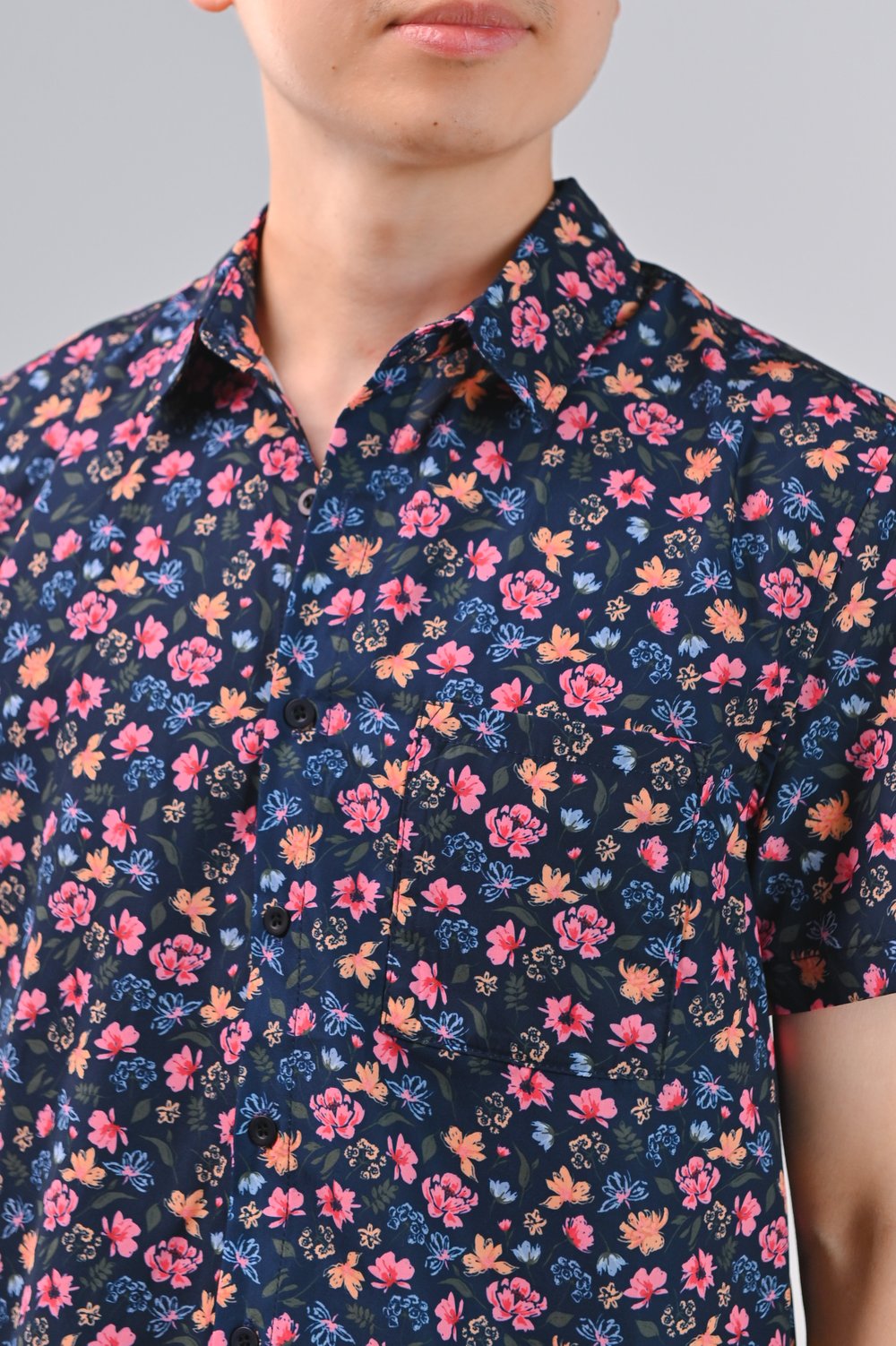 NIGHT GARDEN MEN’S SHIRT