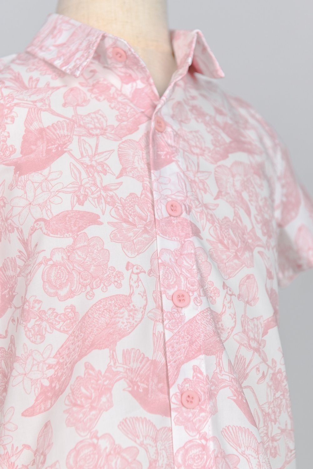PINK FEATHERED TALES KIDS’ SHIRT