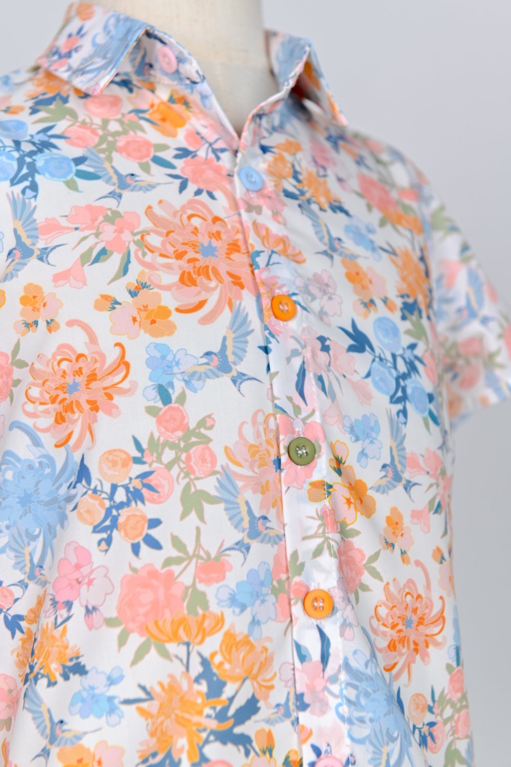 FLORAL FIREWORKS KIDS’ SHIRT