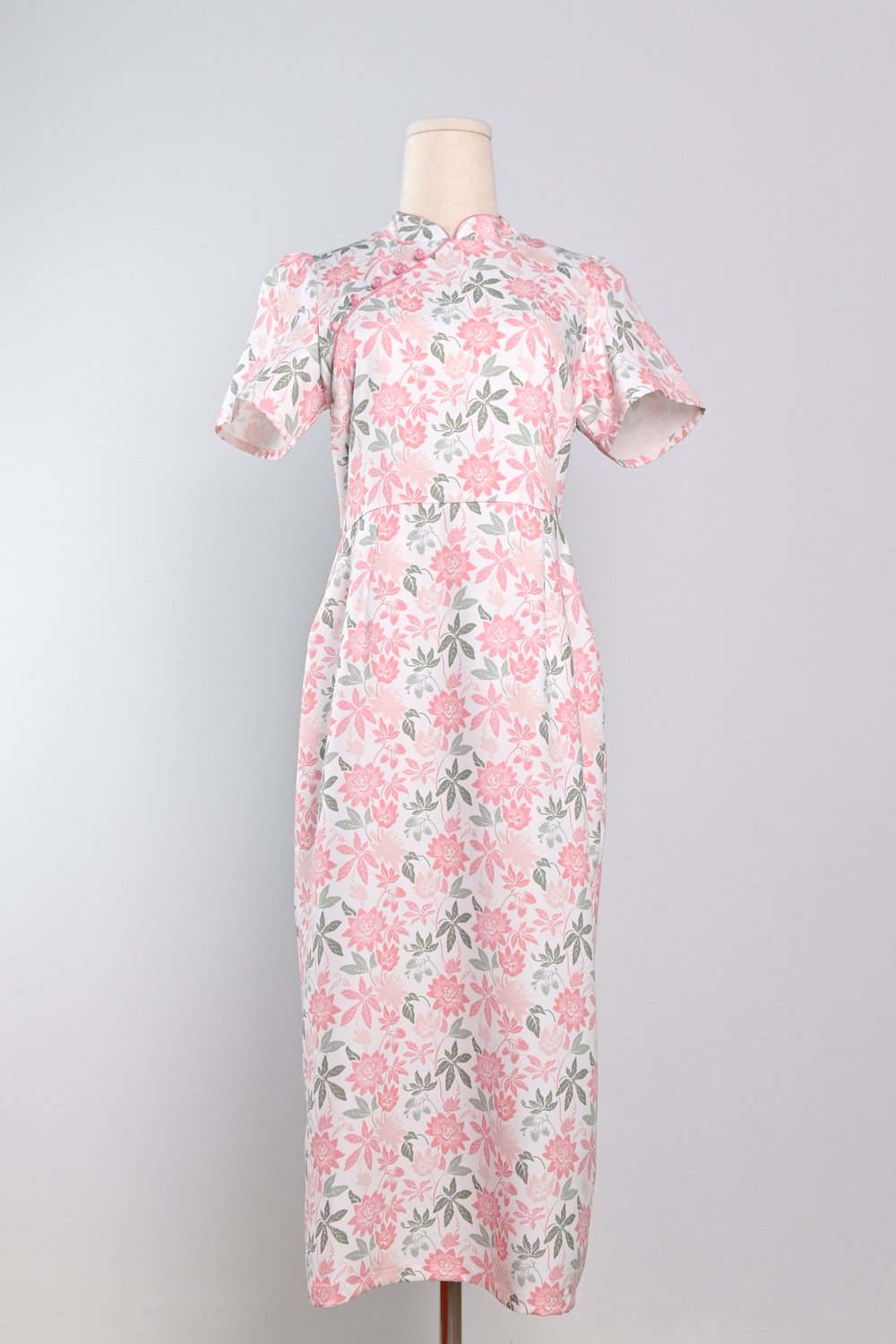 CAMY PEACH GARDEN PENCIL CHEONGSAM