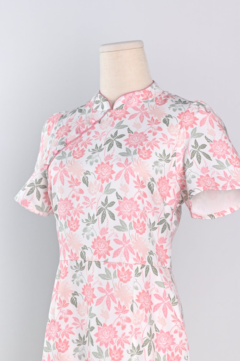 CAMY PEACH GARDEN PENCIL CHEONGSAM