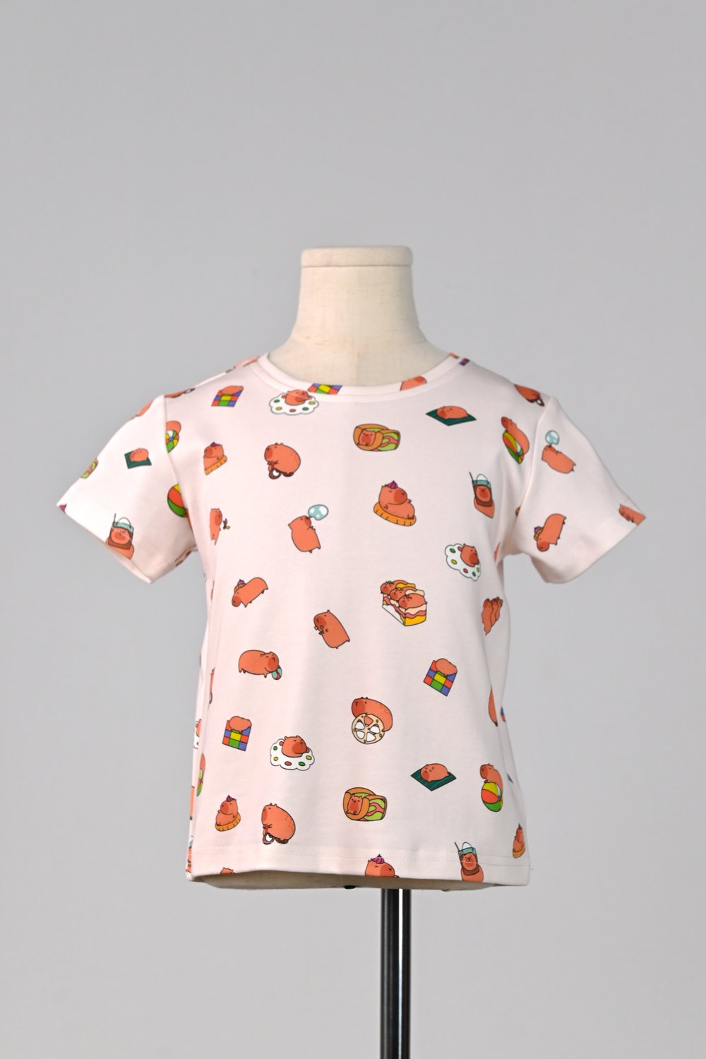 CUTE CAPYBARA PRINTED KIDS’ TEE