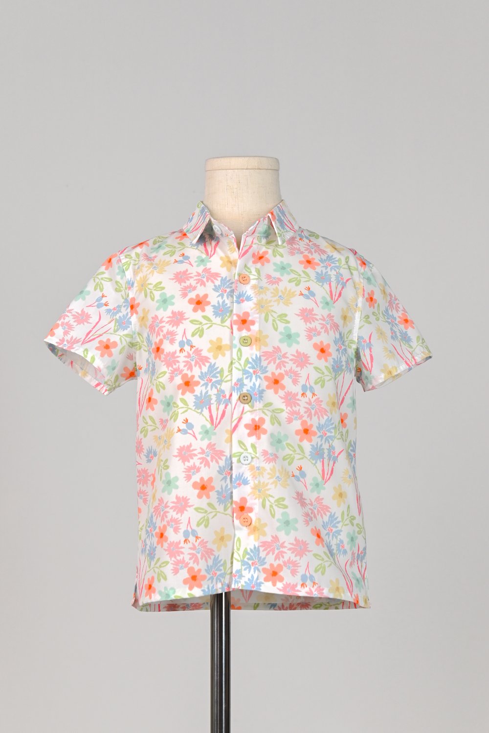 HARU FLORALS KIDS’ SHIRT