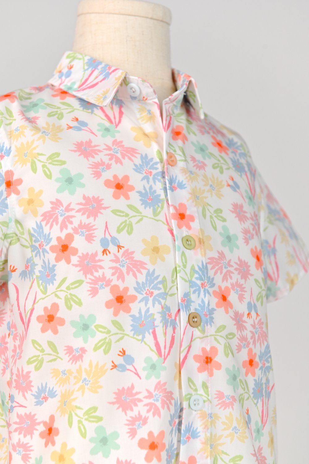 HARU FLORALS KIDS’ SHIRT