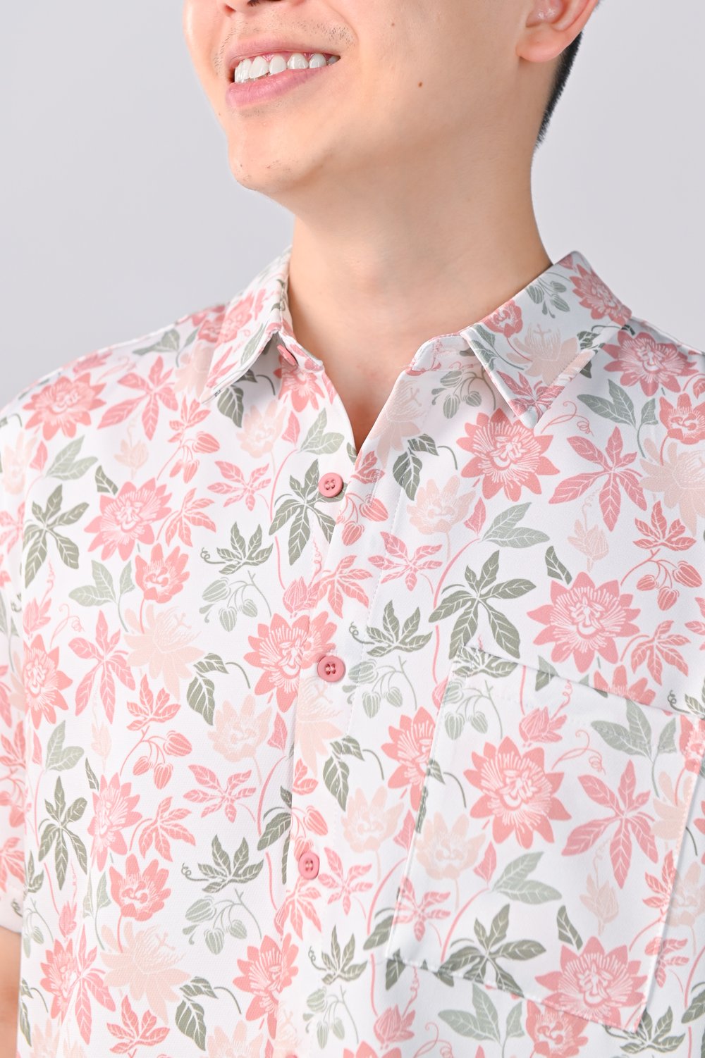 CAMY PEACH GARDEN MEN’S SHIRT