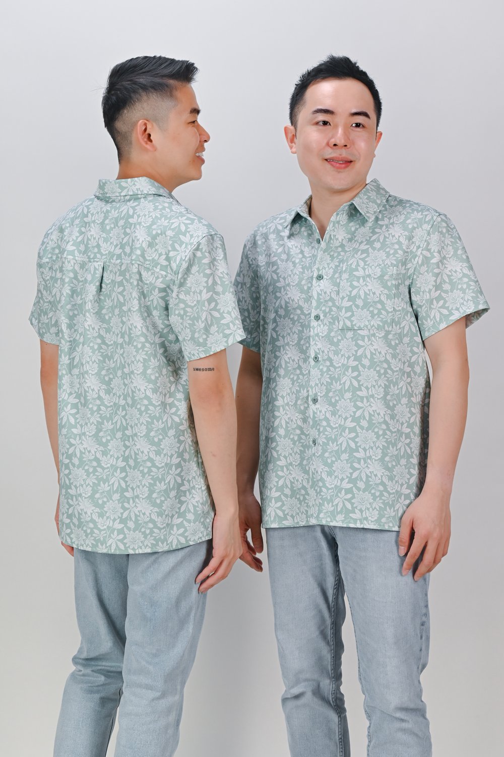 CAMY GREEN MEN’S SHIRT