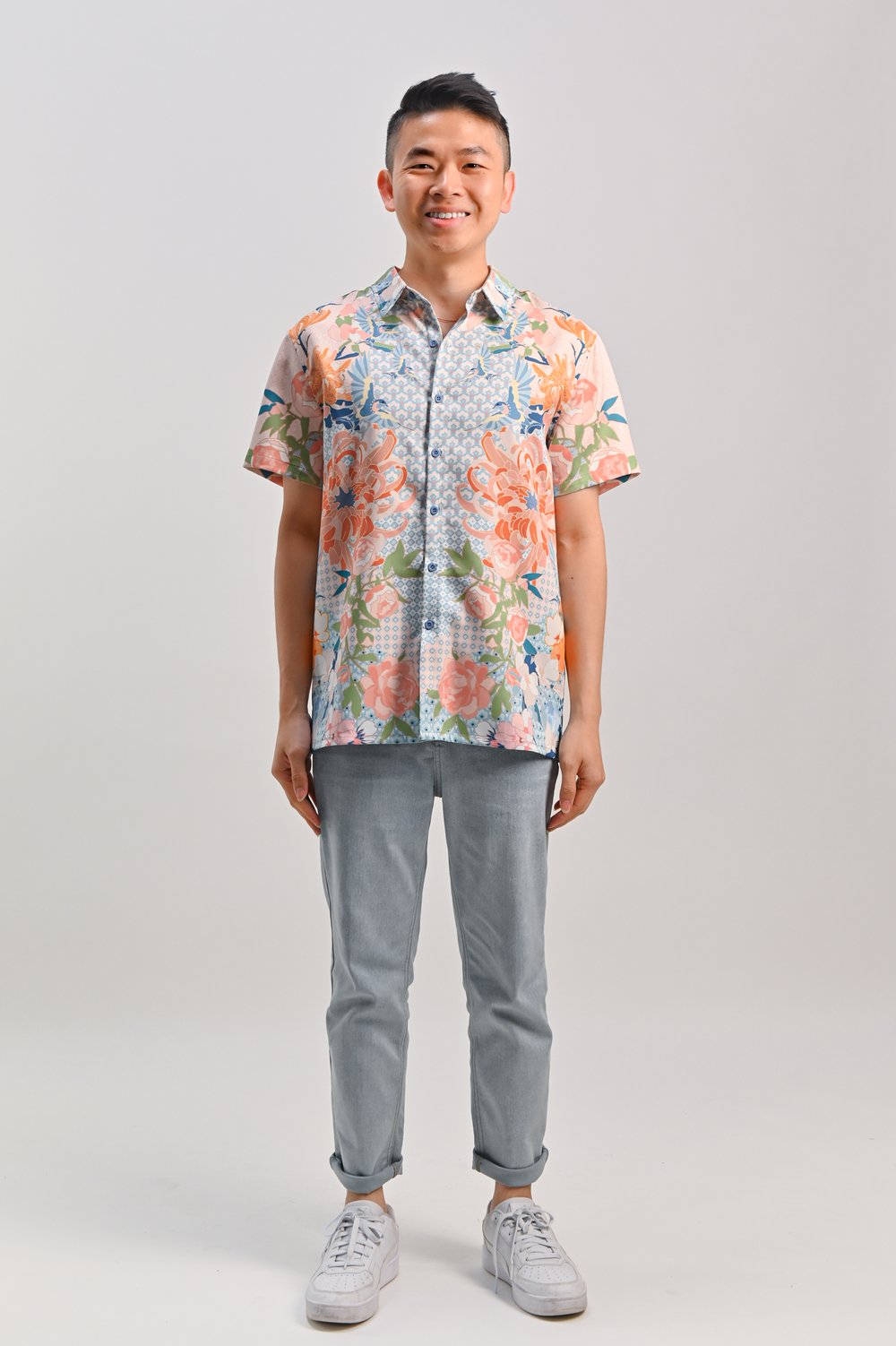 BATIK BIRDS NEW MEN’S SHIRT