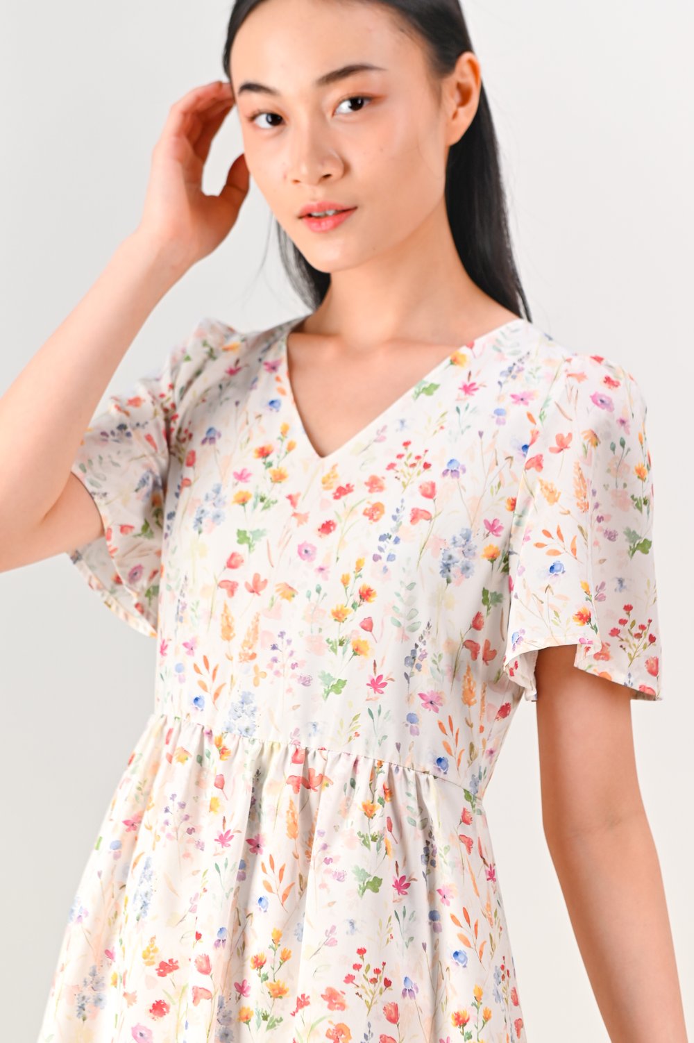 EDEN ERA V-NECK DRESS-ROMPER