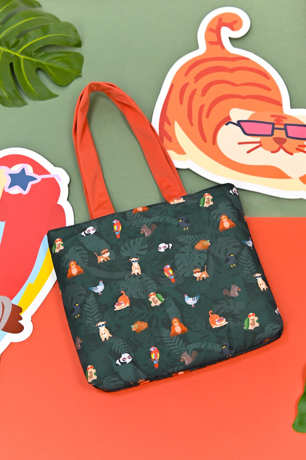 SG ZOOPERSTARS PUFFER TOTE