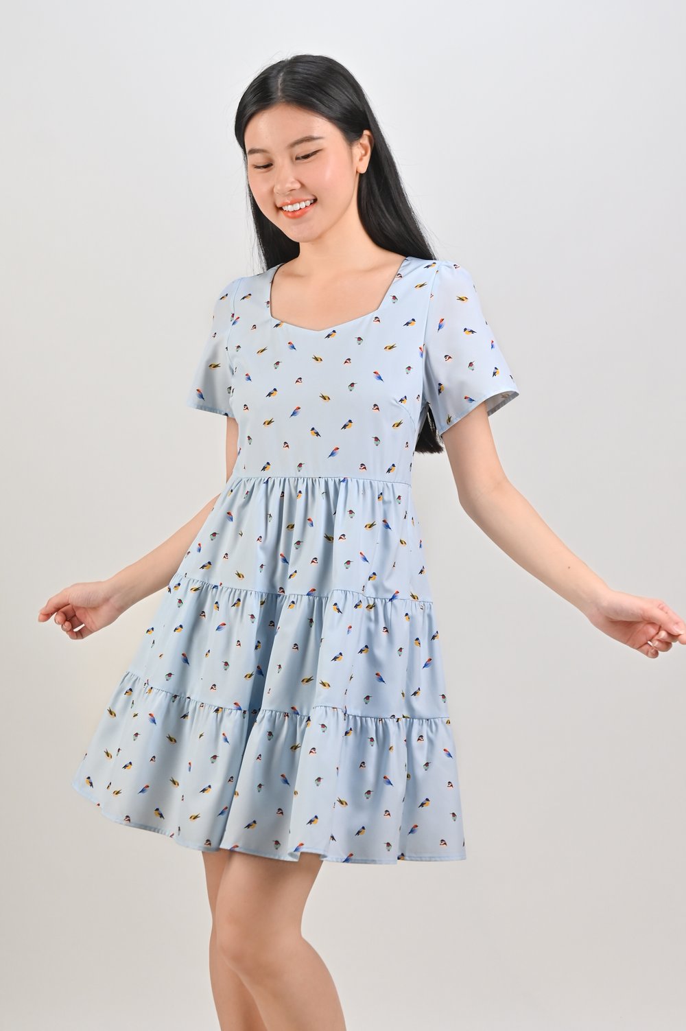 LITTLE WINGS SWEETHEART BABYDOLL DRESS