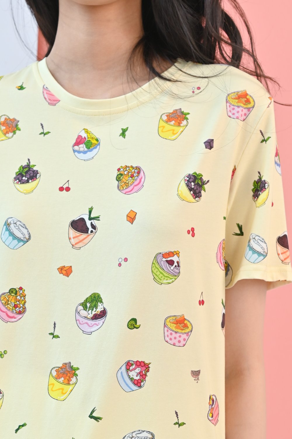 LOCAL DESSERT YELLOW UNISEX TEE