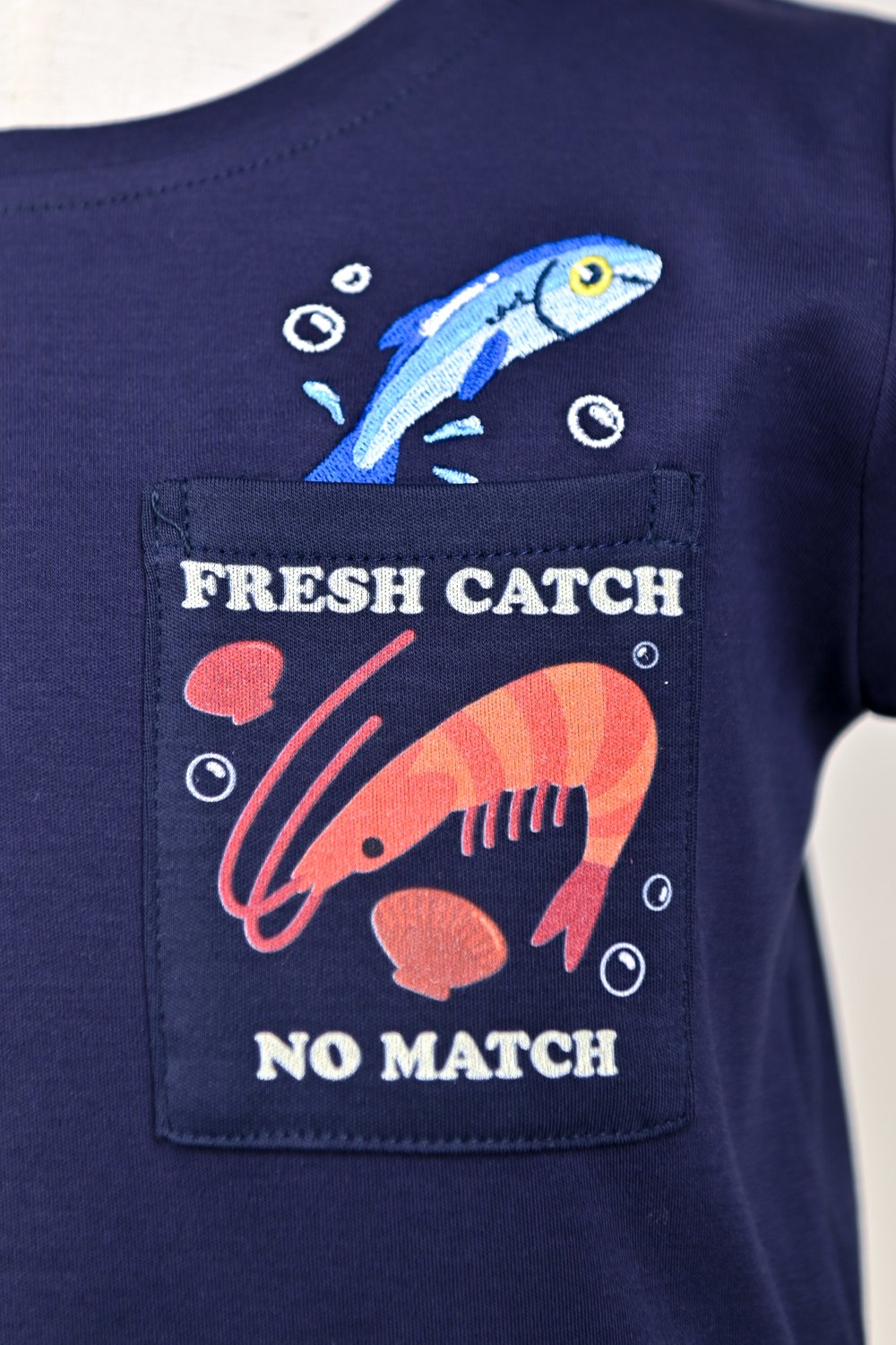 FRESH SEAFOOD STALL KIDS’ TEE