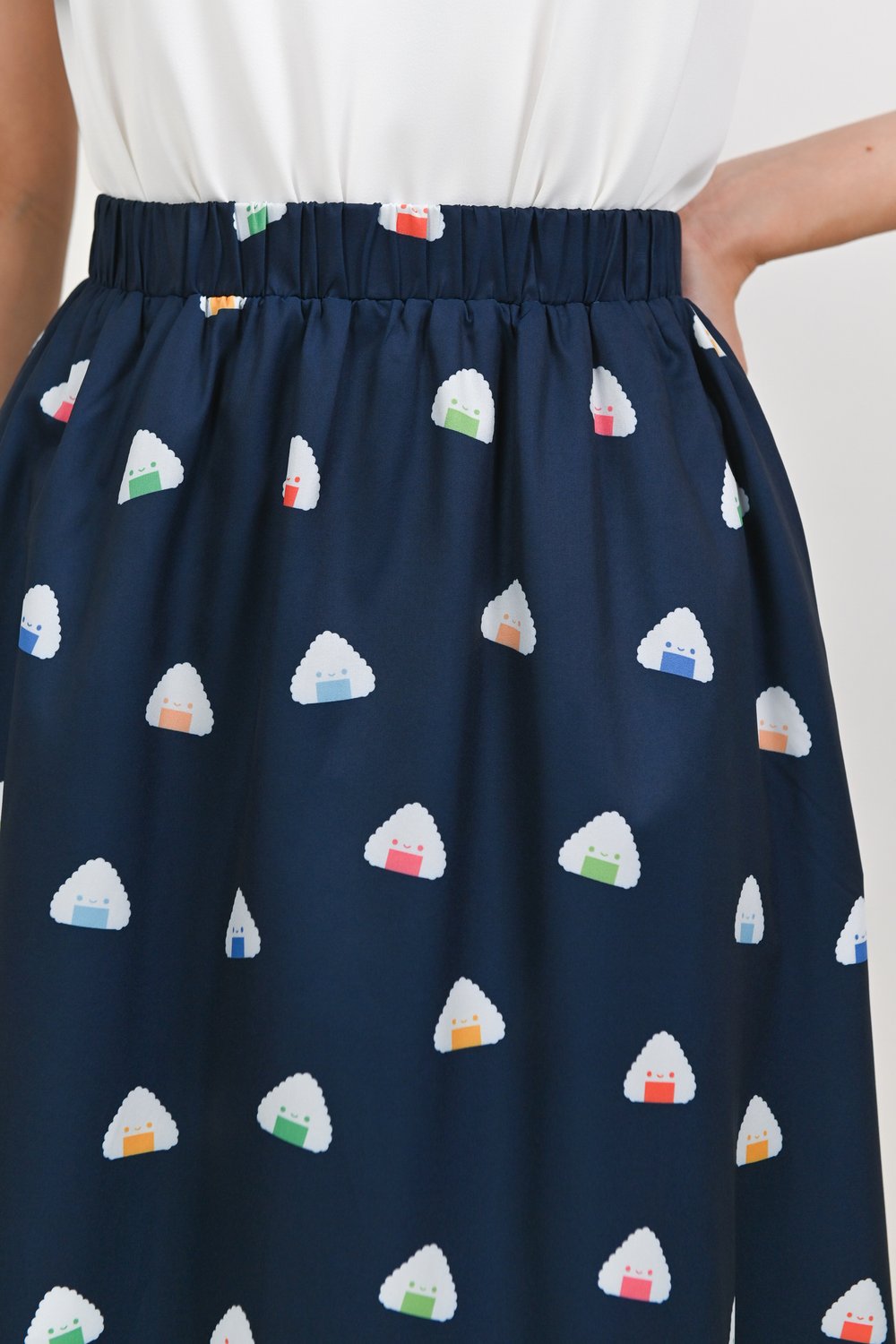 ONLY ONIGIRI ELASTIC-WAIST SKIRT