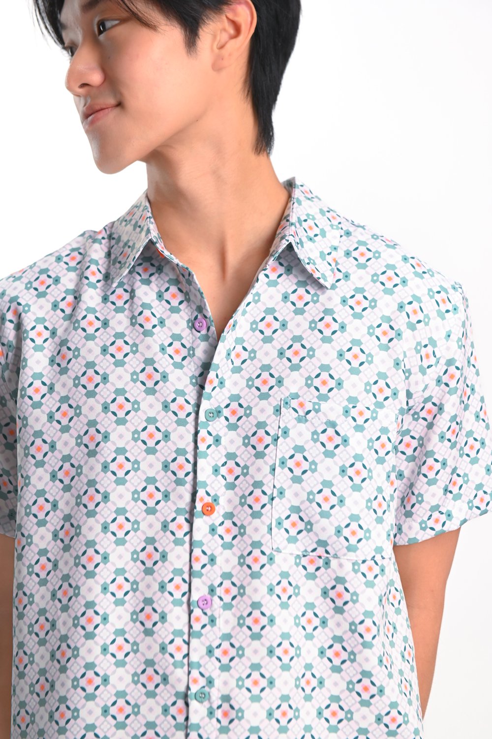 WHITE JADE MEN’S SHIRT