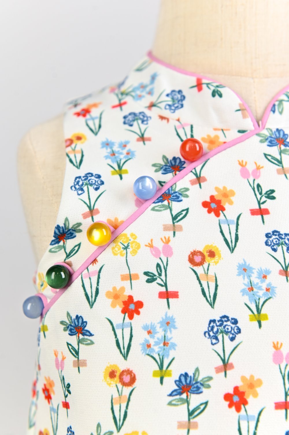 FOREVER BLOOMS KIDS’ CHEONGSAM