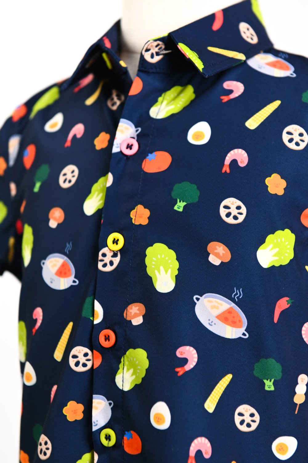 SOUPER HUAT NAVY KIDS’ SHIRT