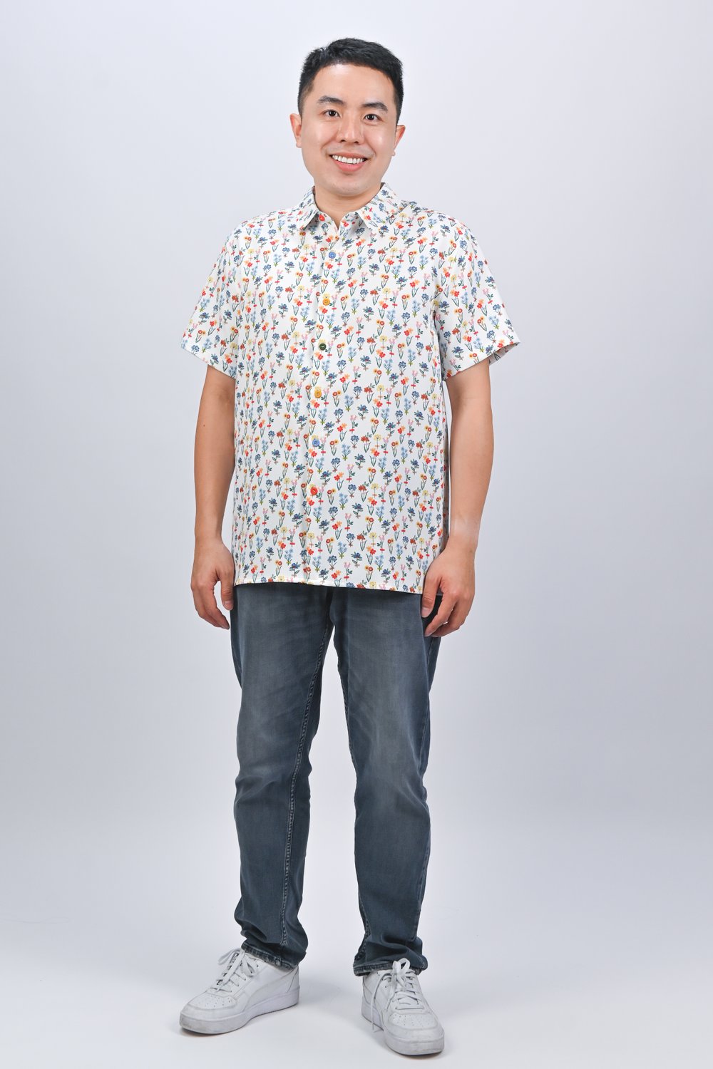 FOREVER BLOOMS MEN’S SHIRT
