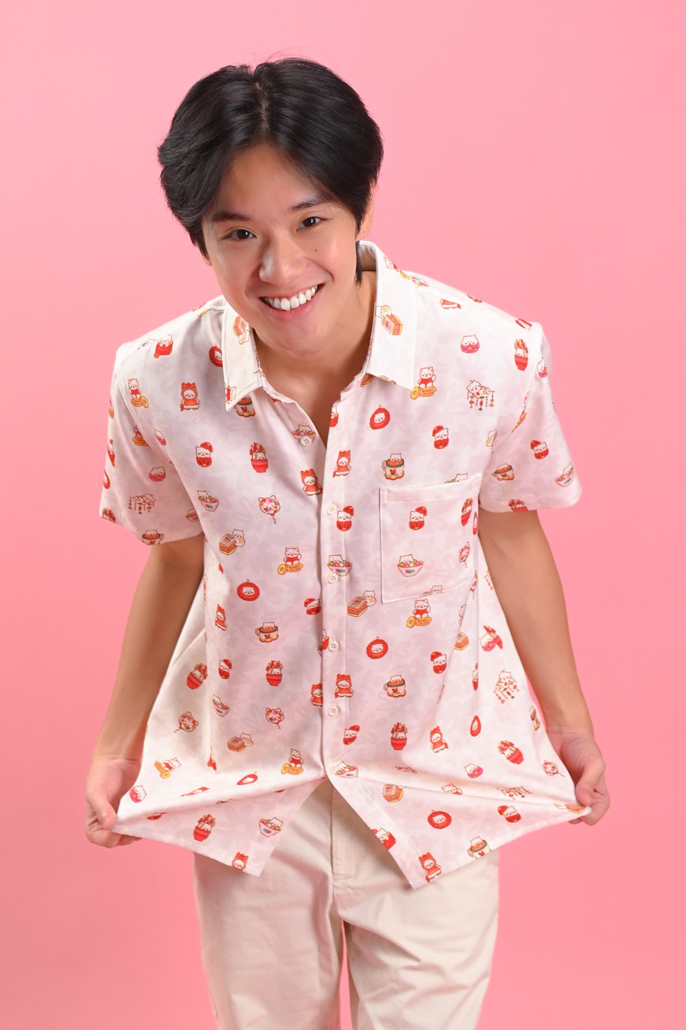 PAWSPERITY CAT MEN’S SHIRT