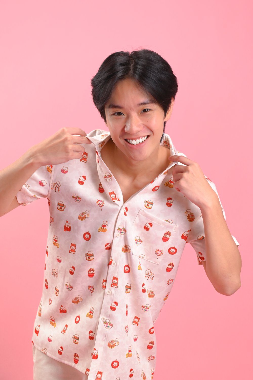 PAWSPERITY CAT MEN’S SHIRT