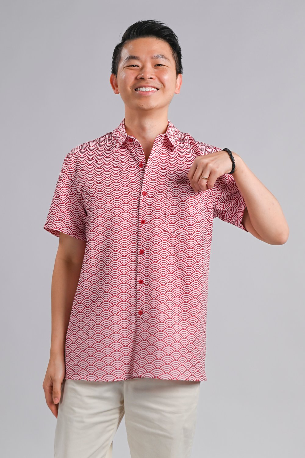SUGOI RED MEN’S SHIRT
