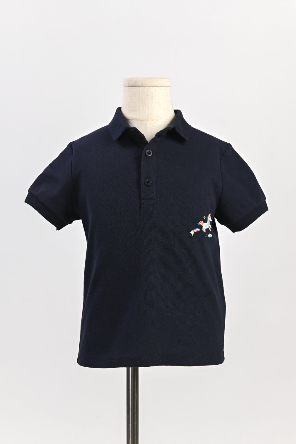 UNICORN NAVY EMB. KIDS’ POLO