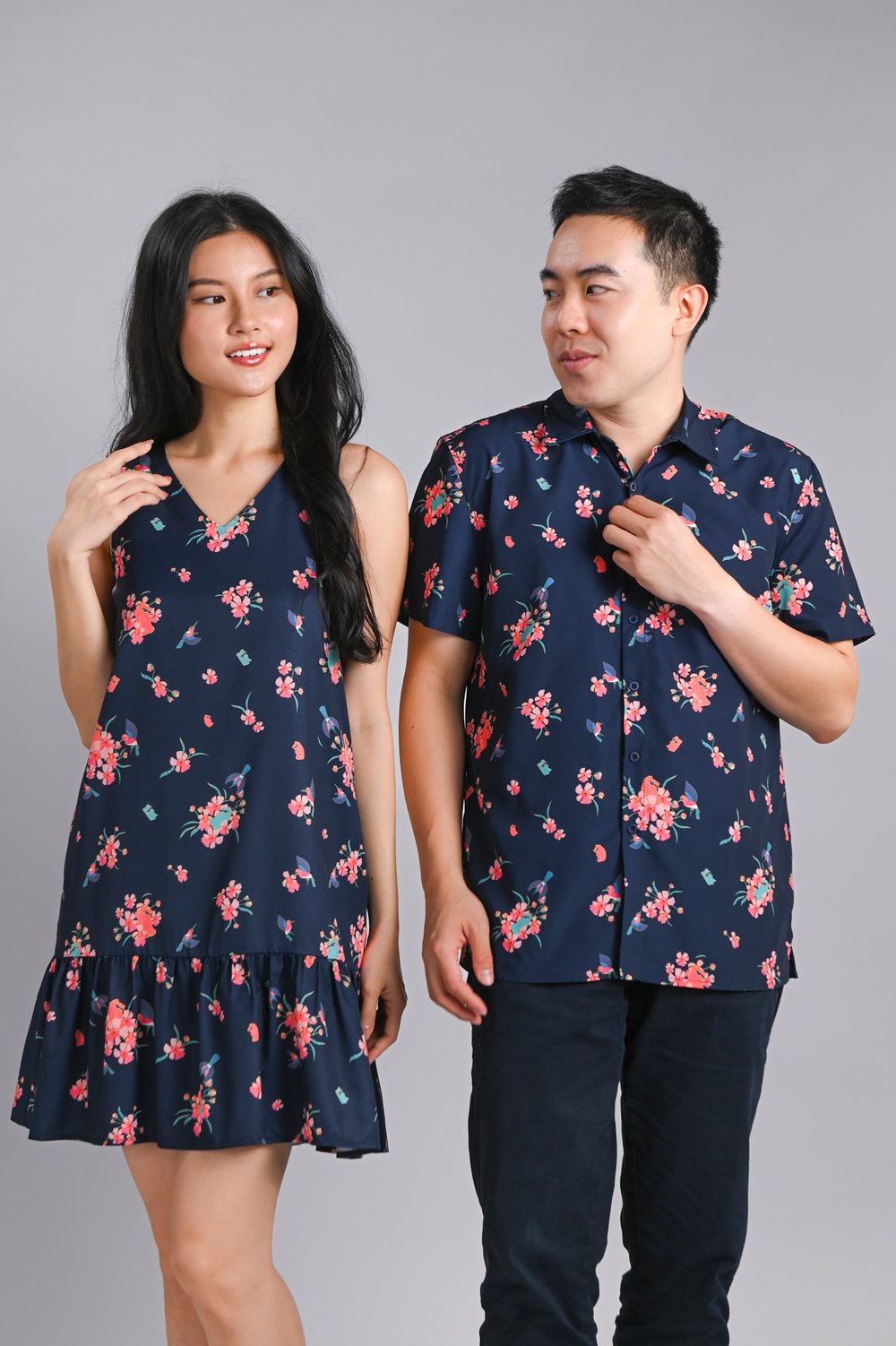 LIONCOLONY x AWE SLEEVELESS DROPWAIST DRESS