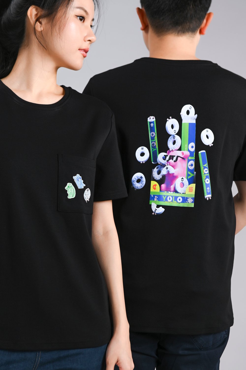 LIONCOLONY x AWE YOLO CANDY GRAPHIC TEE