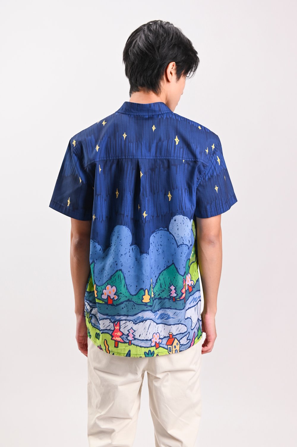 STARRY NIGHT MEN’S SHIRT