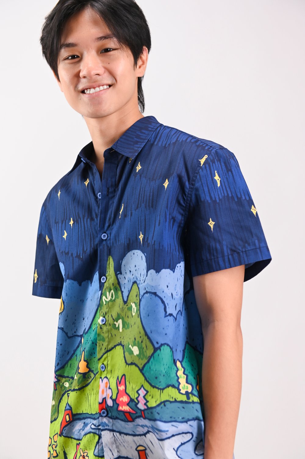 STARRY NIGHT MEN’S SHIRT
