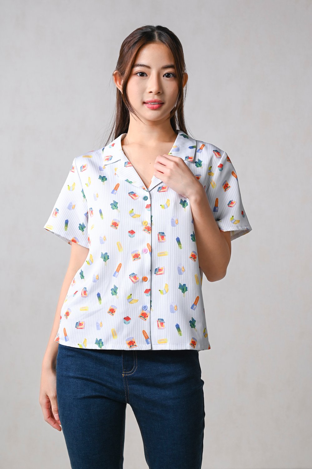 GROCER CAMP-COLLAR SHIRT