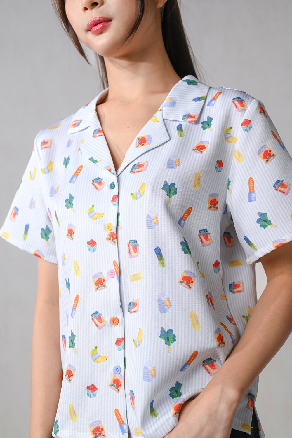 GROCER CAMP-COLLAR SHIRT