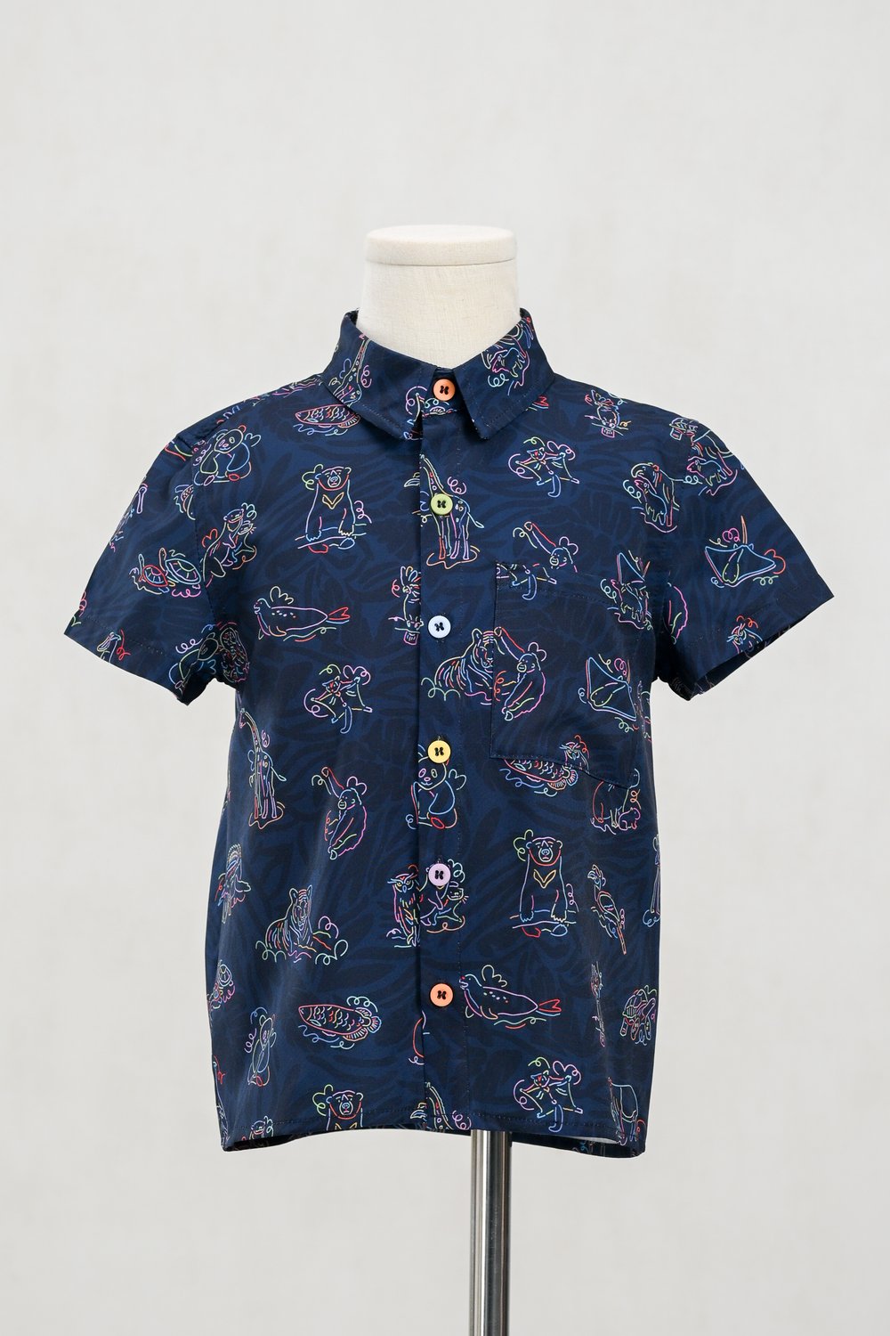 GLOW GETTERS NAVY KIDS' SHIRT