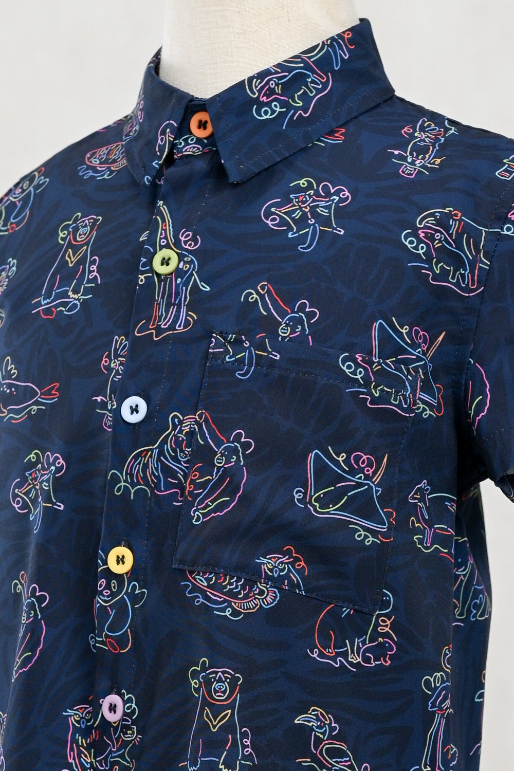 GLOW GETTERS NAVY KIDS' SHIRT
