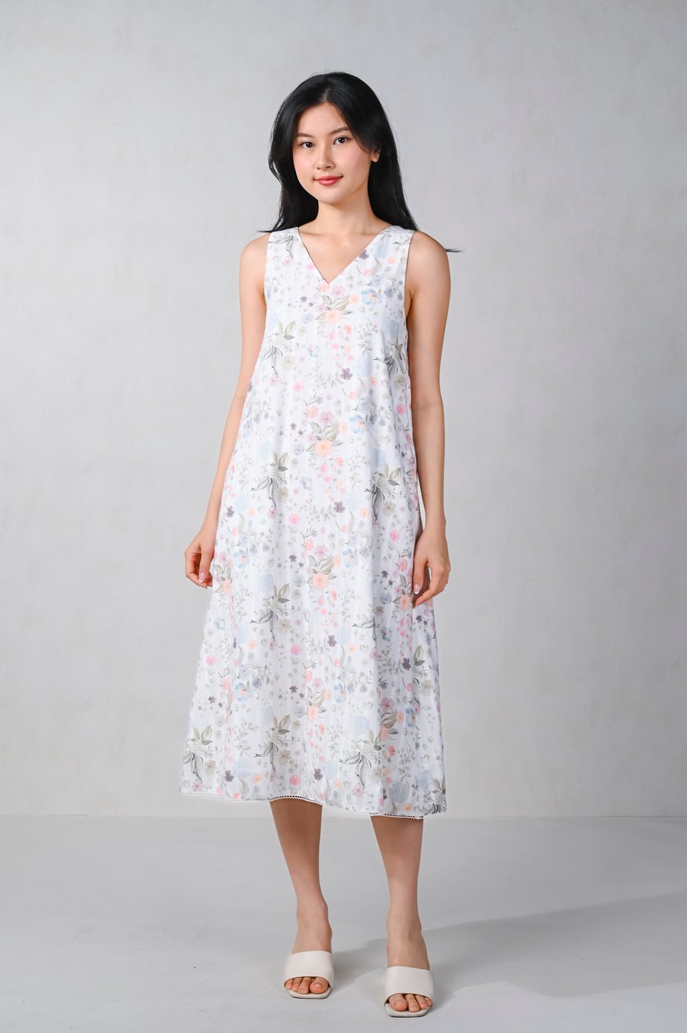 WINTERFIELDS TWO-WAY MIDI DRESS