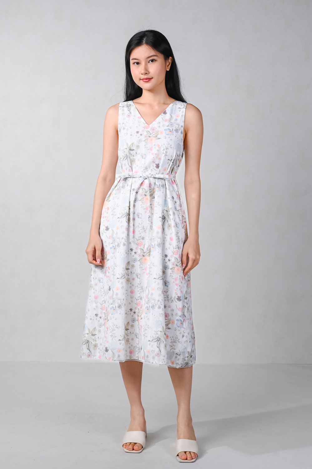 WINTERFIELDS TWO-WAY MIDI DRESS