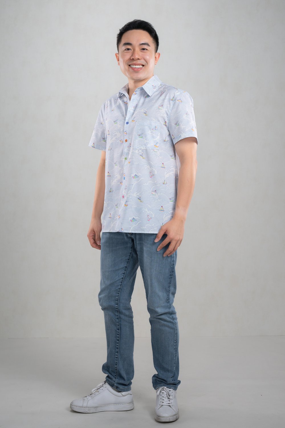 SUNNY SAILS MEN'S SHIRT