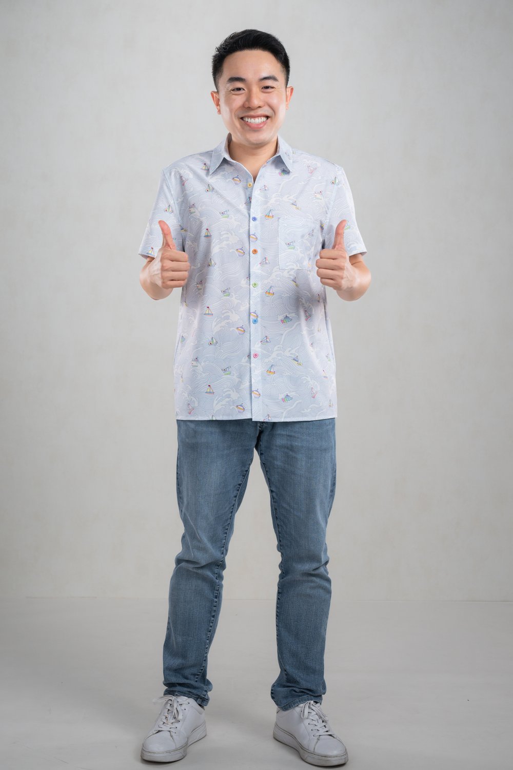 SUNNY SAILS MEN'S SHIRT