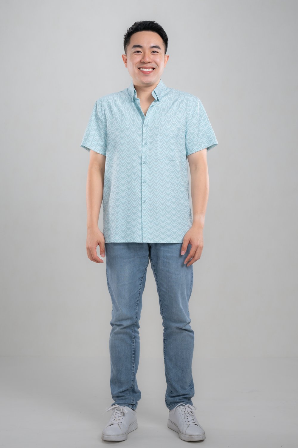 SUGOI SEAFOAM MEN'S SHIRT