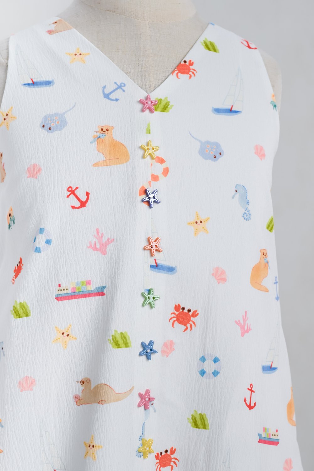 COASTAL CUTIES KIDS' DRESS