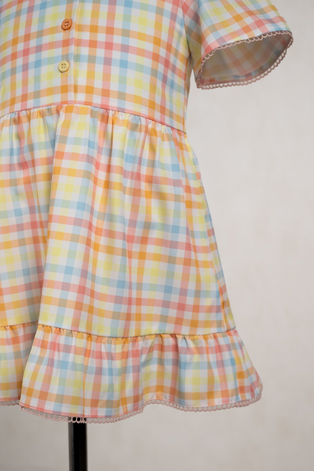 CANDY GINGHAM KIDS' DRESS