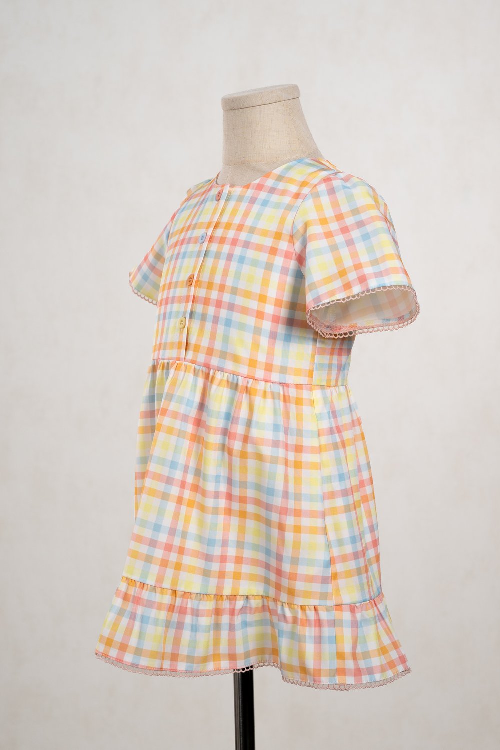 CANDY GINGHAM KIDS' DRESS