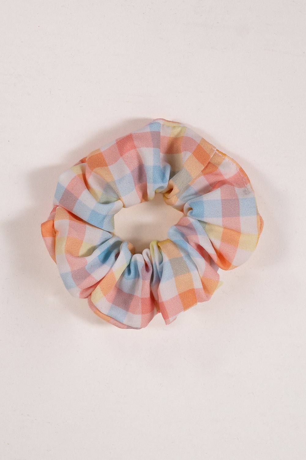 CANDY GINGHAM SCRUNCHIE