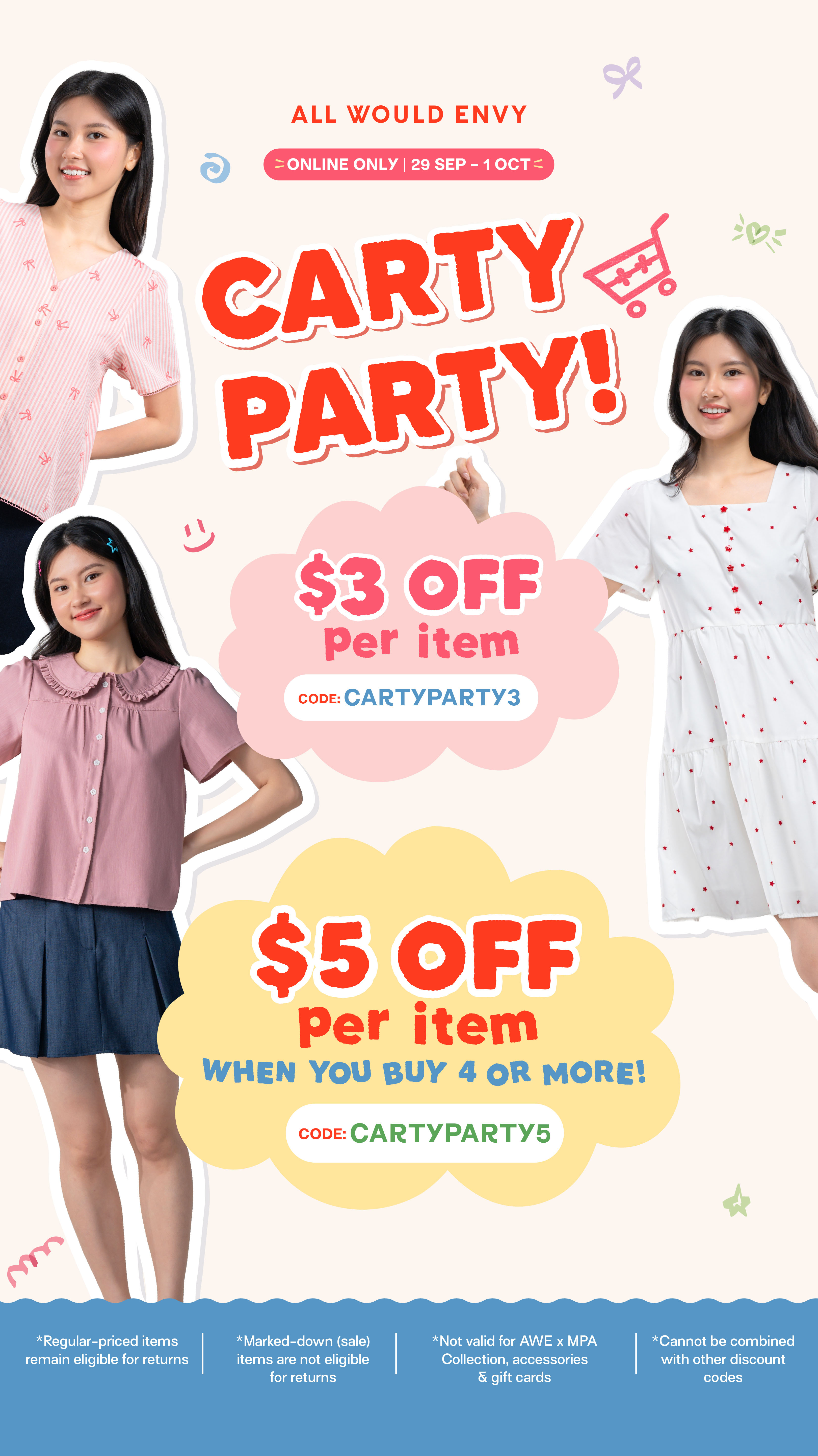 CARTY PARTY ONLINE PROMO 2026