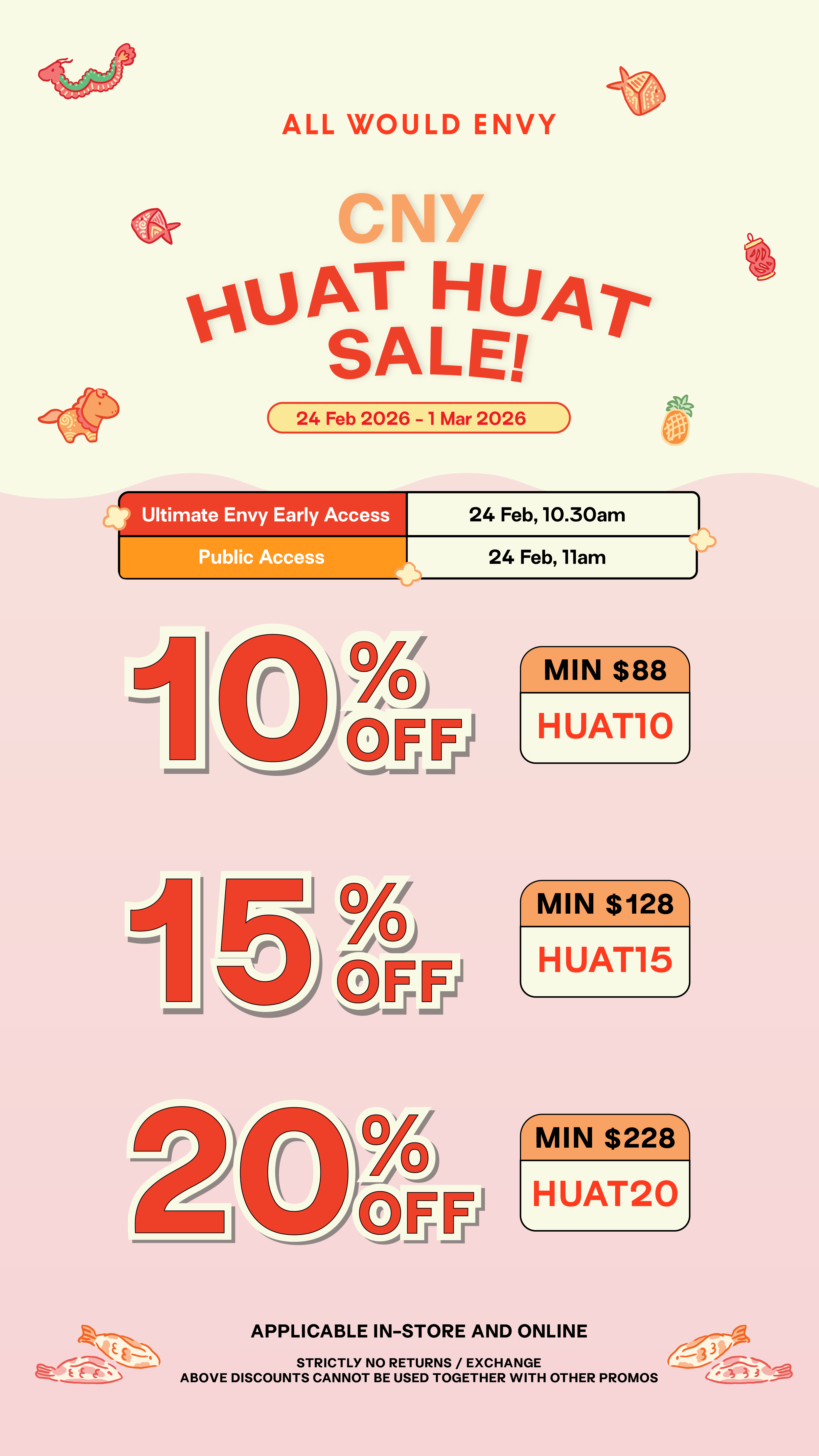 CNY HUAT HUAT SALE 2026